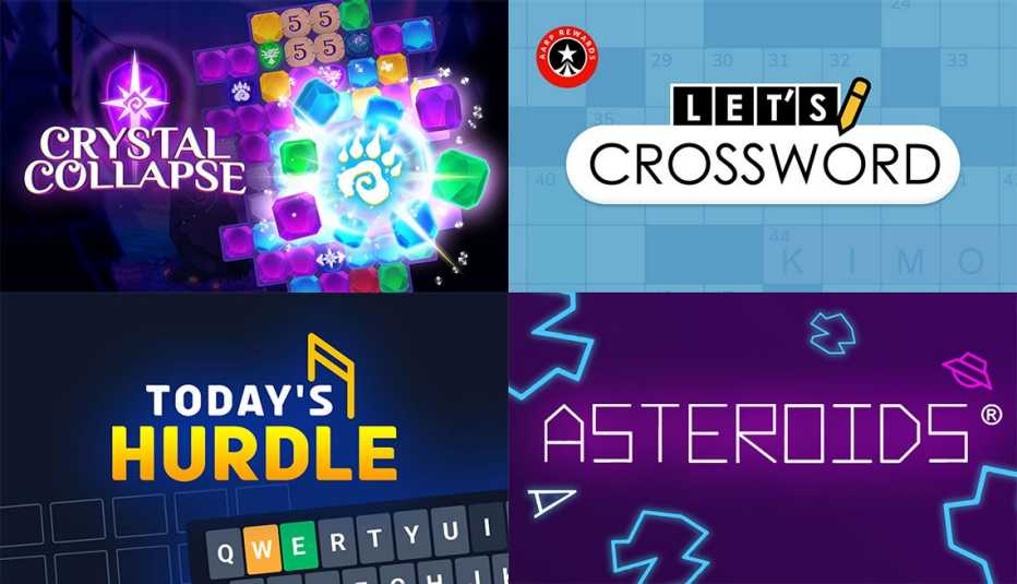 Miscellaneous online games and puzzles from AARP Games